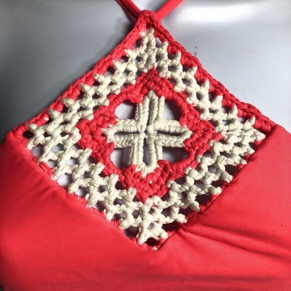 Lovers + Friends Halter Crochet Bikini Top - Picture 5 of 7